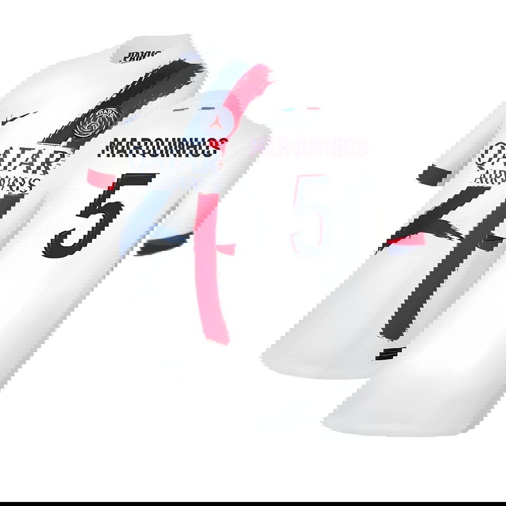 2024-2025 PSG Away Shirt (Kids) (Marquinhos 5)