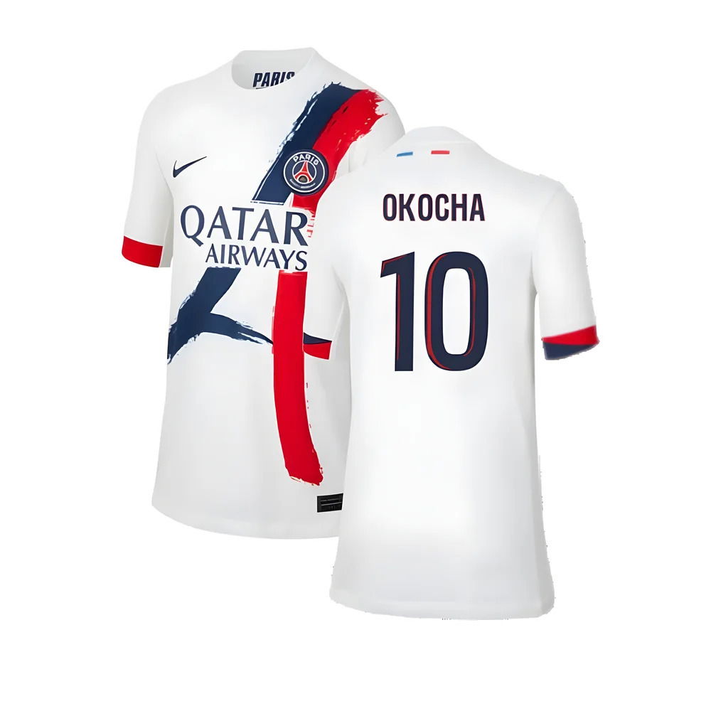 2024-2025 PSG Away Shirt (Kids) (Okocha 10)