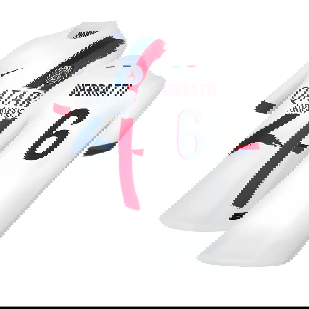 2024-2025 PSG Away Shirt (Kids) (Verratti 6)