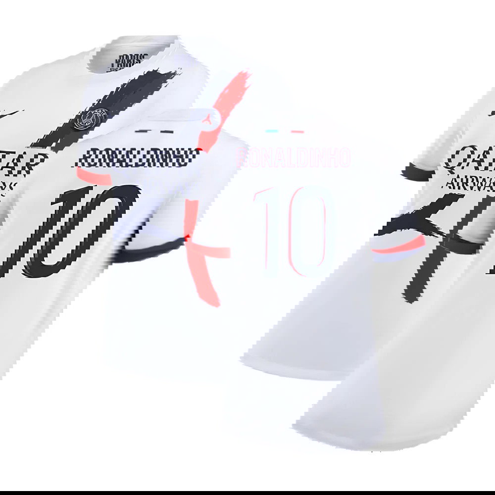 2024-2025 PSG Away Shirt (Womens) (Ronaldinho 10)