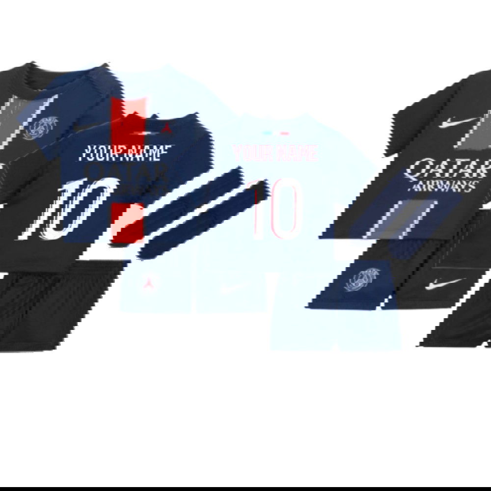 2024-2025 PSG Home Infants Baby Kit (Your Name)