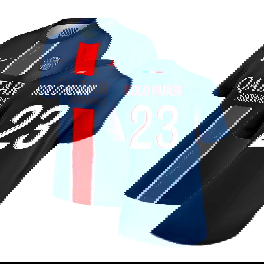 2024-2025 PSG Home Shirt (Womens) (Kolo Muani 23)