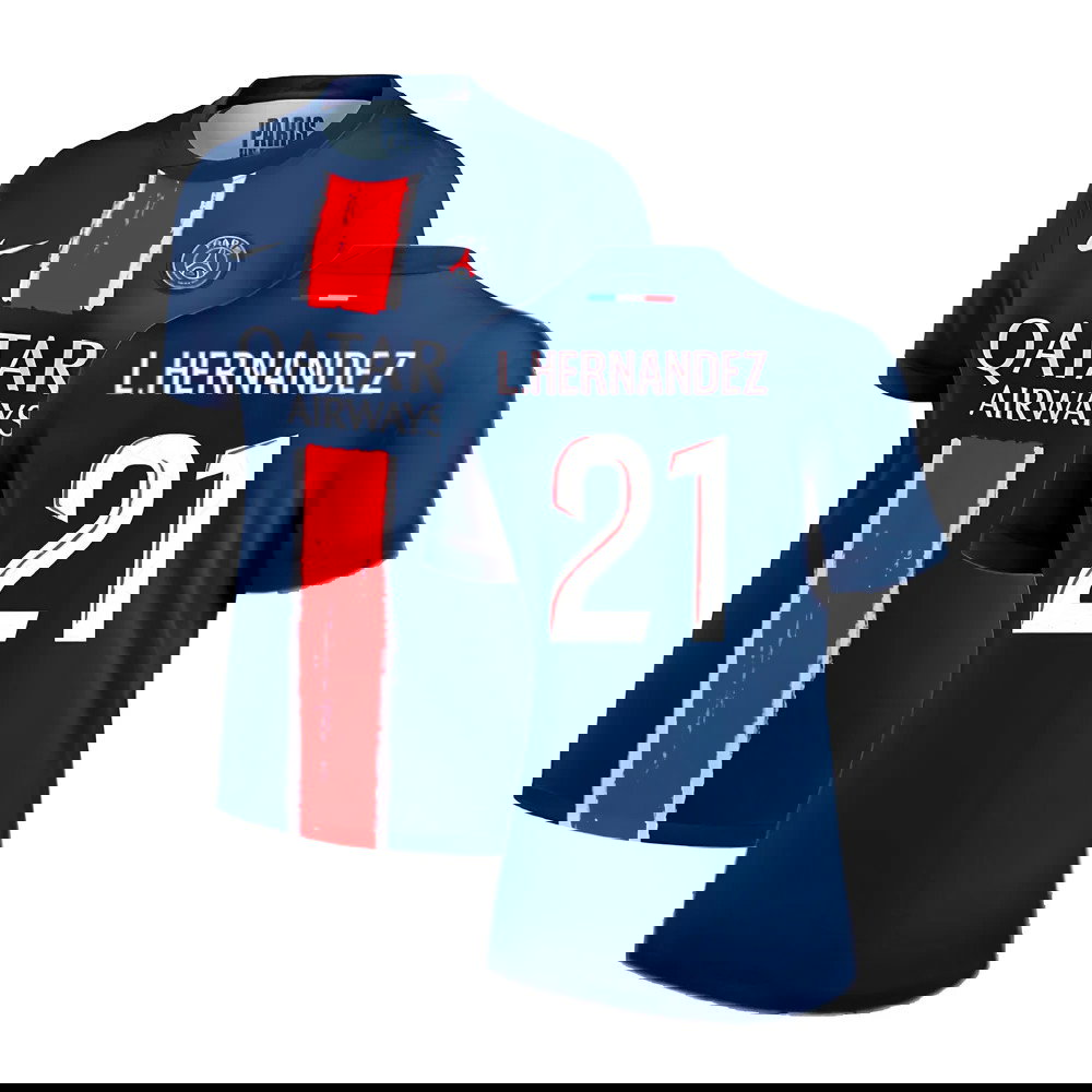 2024-2025 PSG Home Shirt (Womens) (L.Hernandez 21)