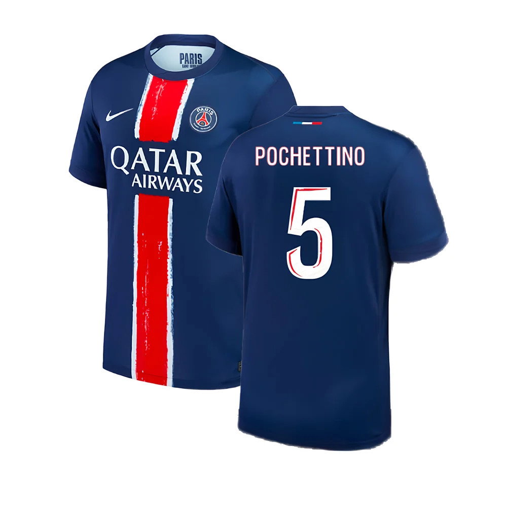 2024-2025 PSG Paris Saint Germain Home Shirt (Kids) (Pochettino 5)