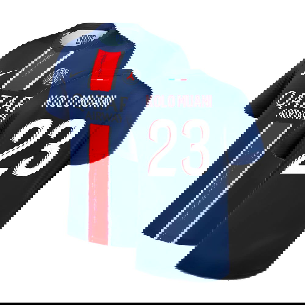 2024-2025 PSG Paris Saint Germain Home Shirt (Kolo Muani 23)