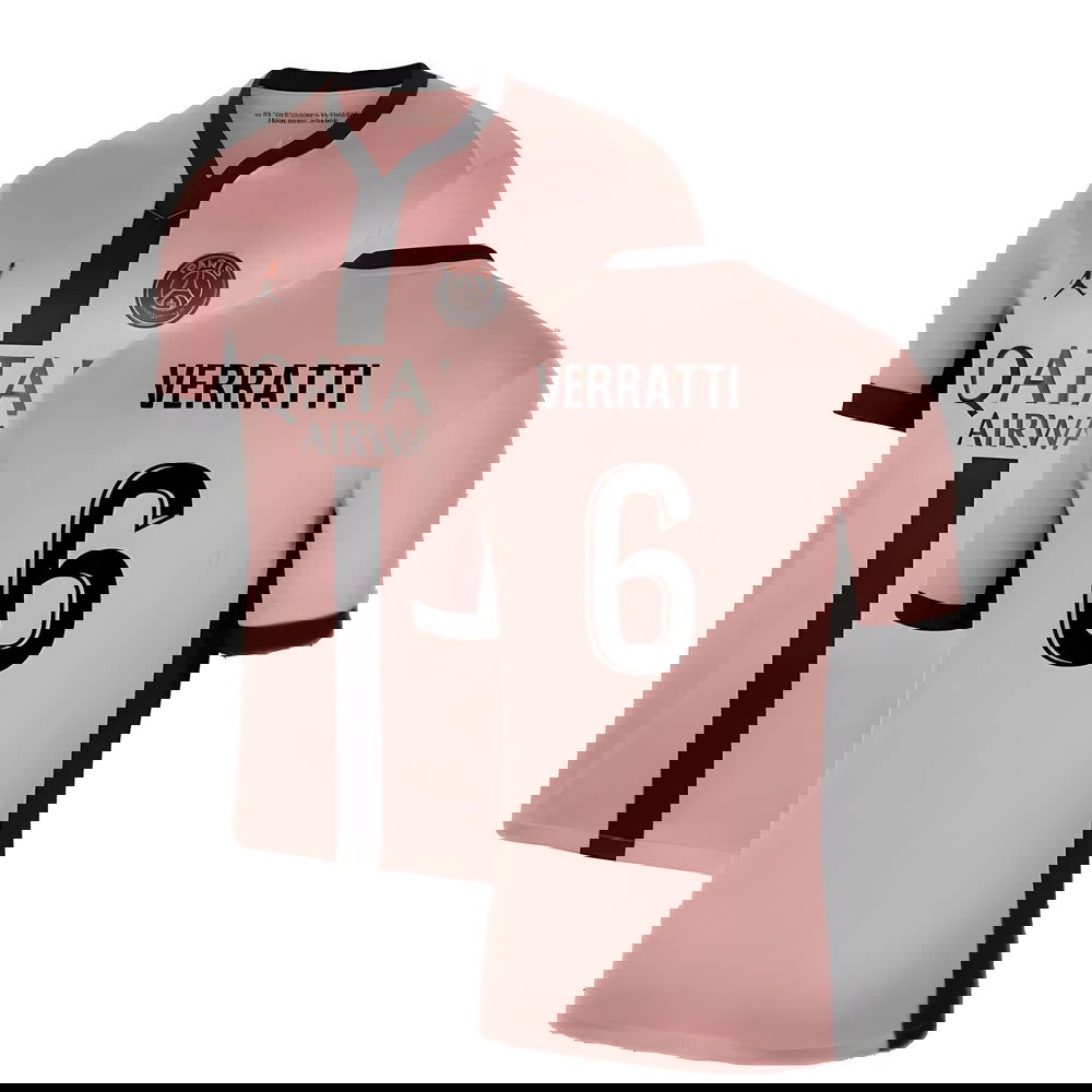 2024-2025 PSG Third Shirt (Verratti 6)