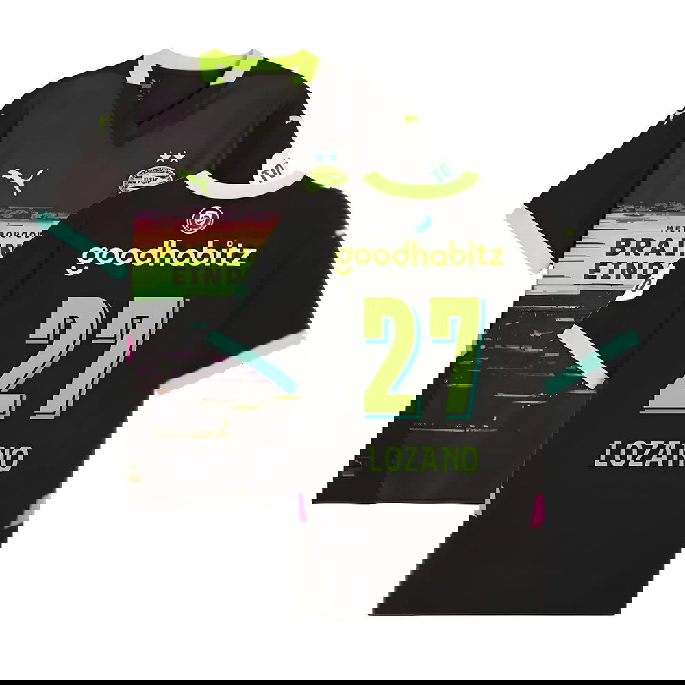 2024-2025 PSV Eindhoven Away Shirt (Lozano 27)