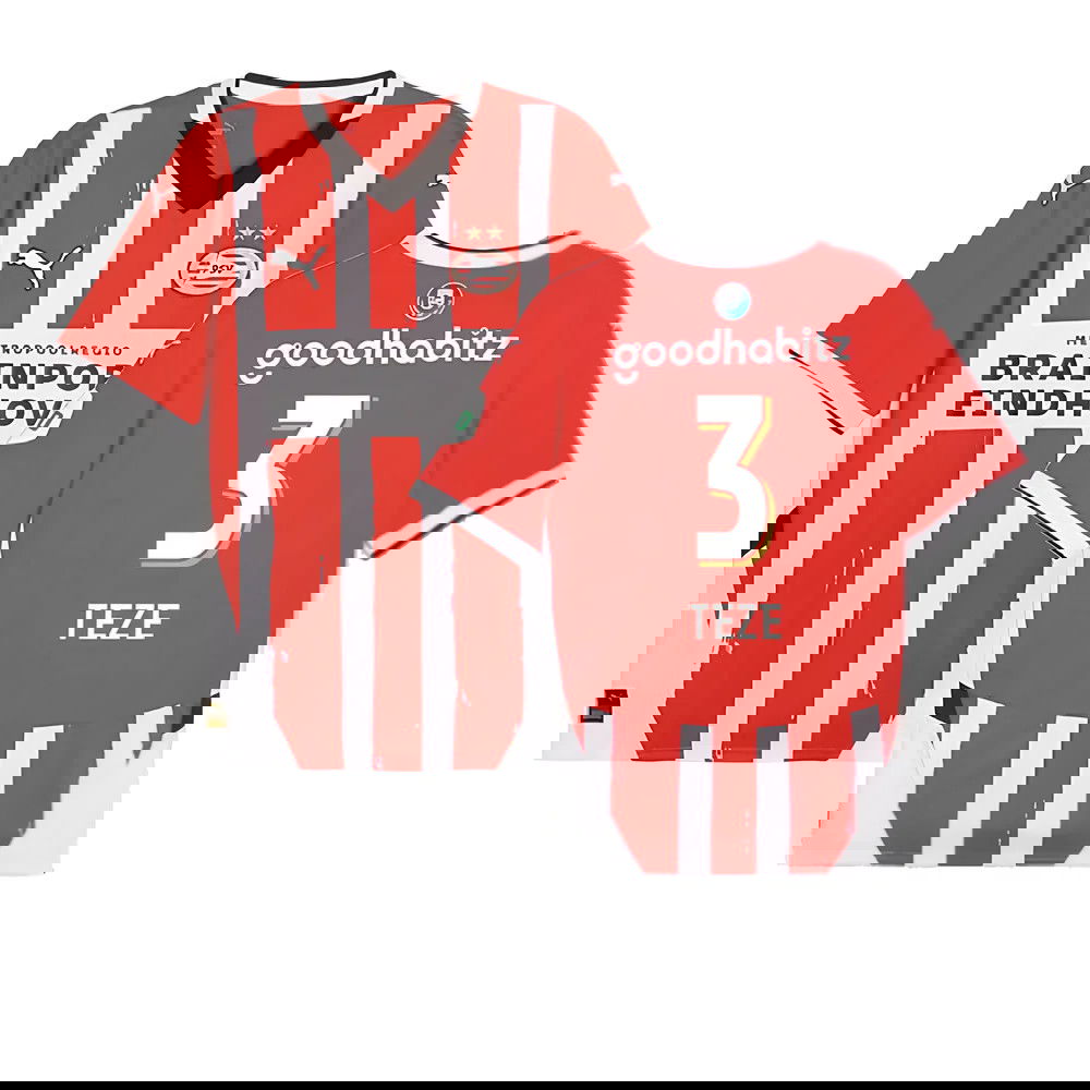 2024-2025 PSV Eindhoven Home Shirt (Teze 3)