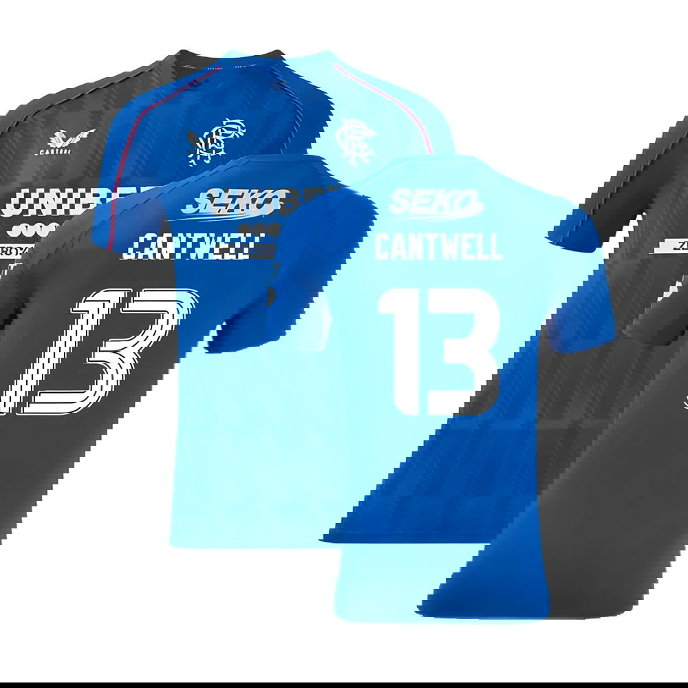 2024-2025 Rangers Authentic Pro Home Shirt (Cantwell 13)