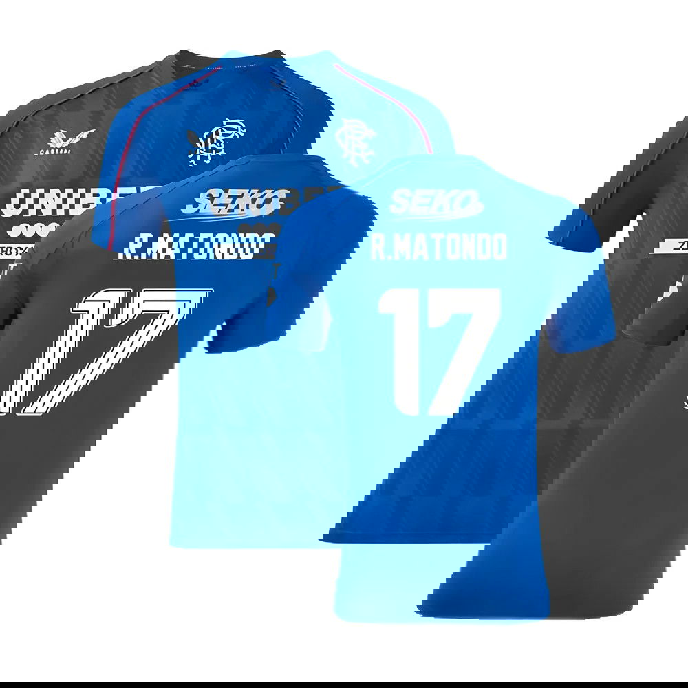 2024-2025 Rangers Authentic Pro Home Shirt (R.Matondo 17)