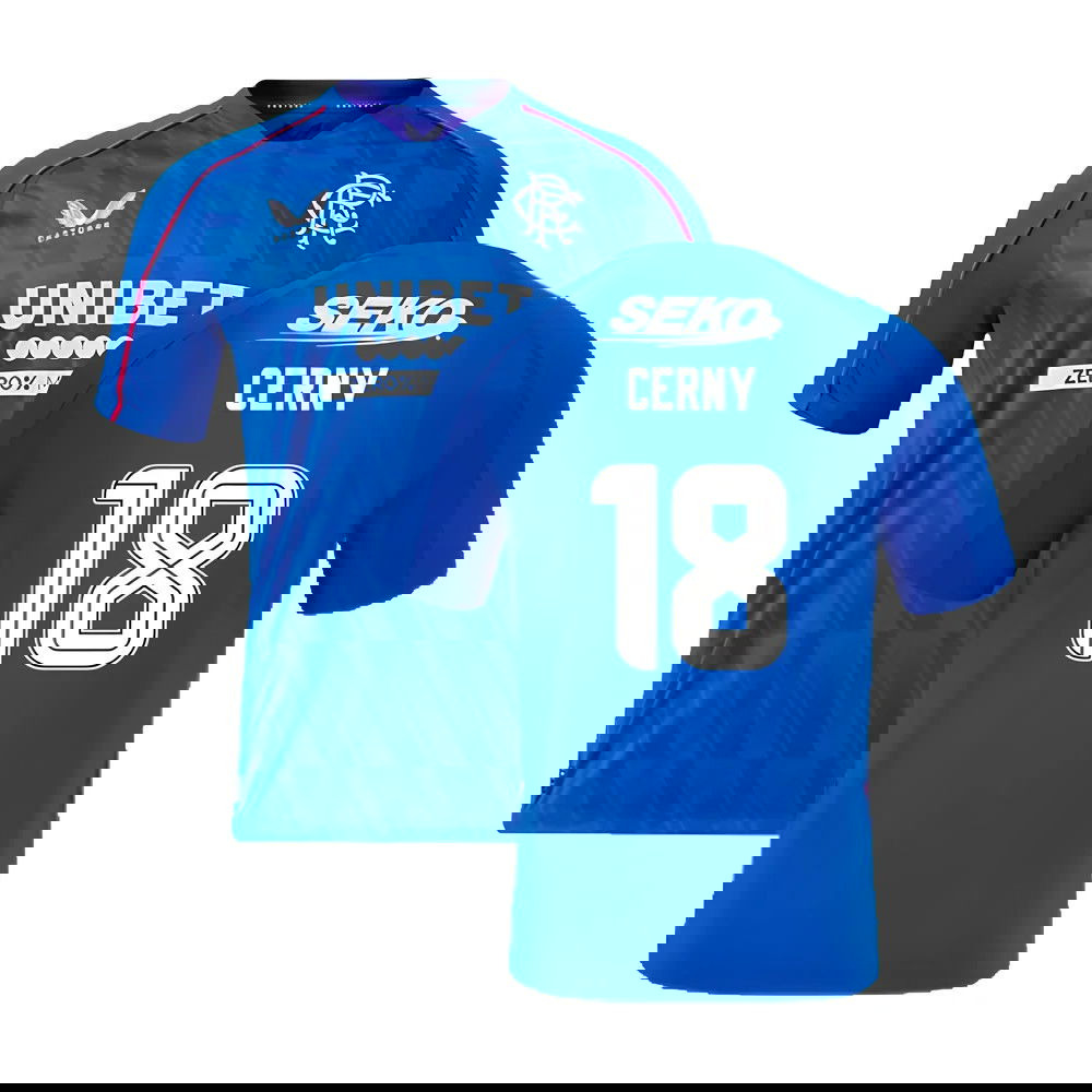 2024-2025 Rangers Home Shirt (Cerny 18)