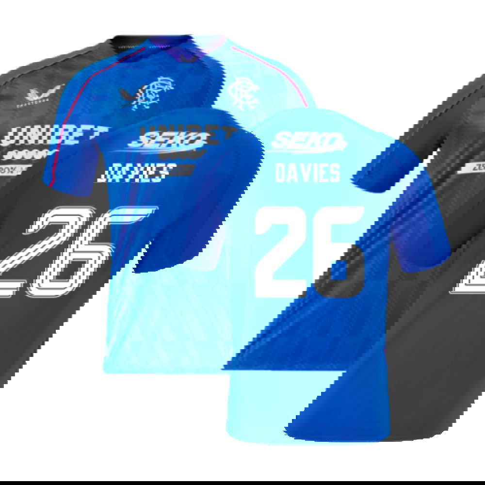 2024-2025 Rangers Home Shirt (Davies 26)