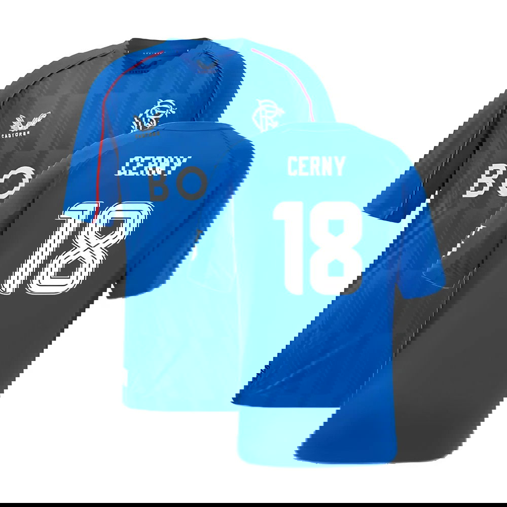 2024-2025 Rangers Home Shirt (Kids) (Cerny 18)