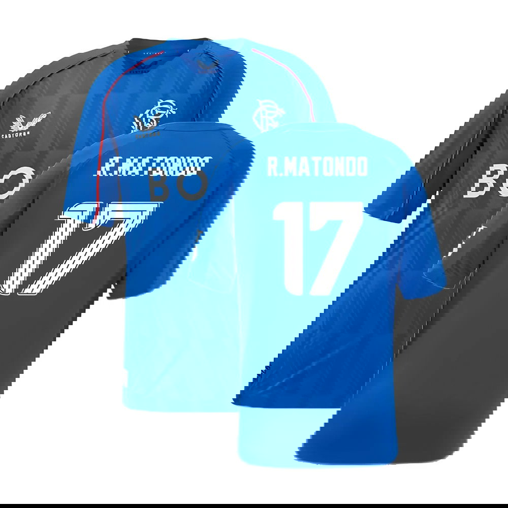 2024-2025 Rangers Home Shirt (Kids) (R.Matondo 17)