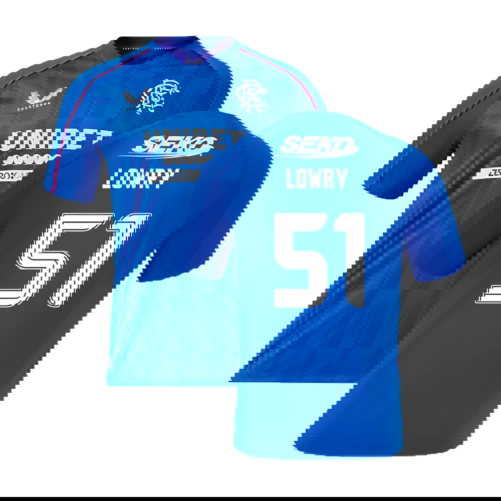 2024-2025 Rangers Home Shirt (Lowry 51)