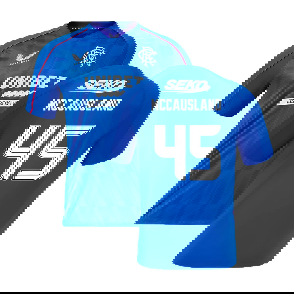2024-2025 Rangers Home Shirt (McCausland 45)