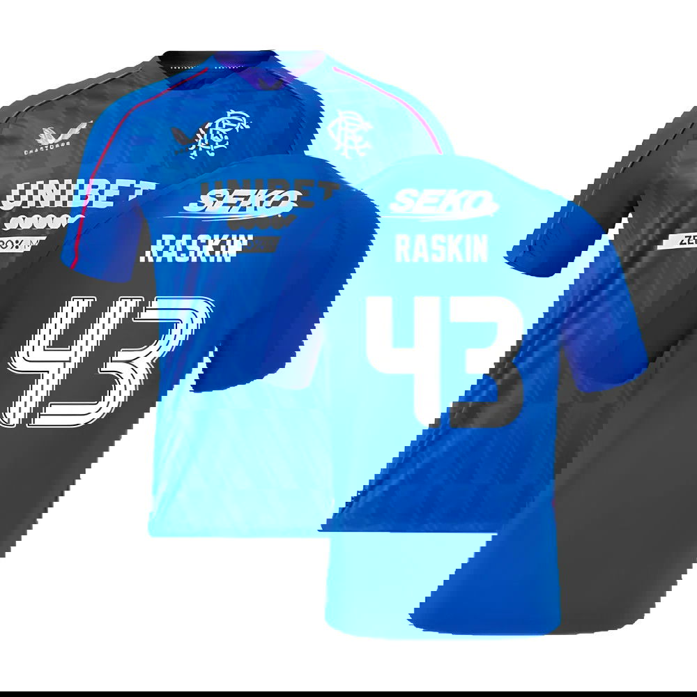 2024-2025 Rangers Home Shirt (Raskin 43)