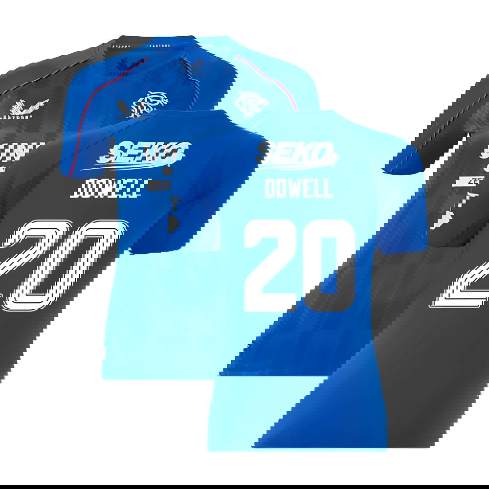 2024-2025 Rangers Home Shirt (Womens) (Dowell 20)