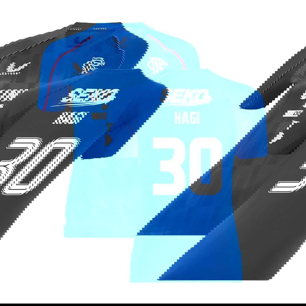 2024-2025 Rangers Home Shirt (Womens) (Hagi 30)