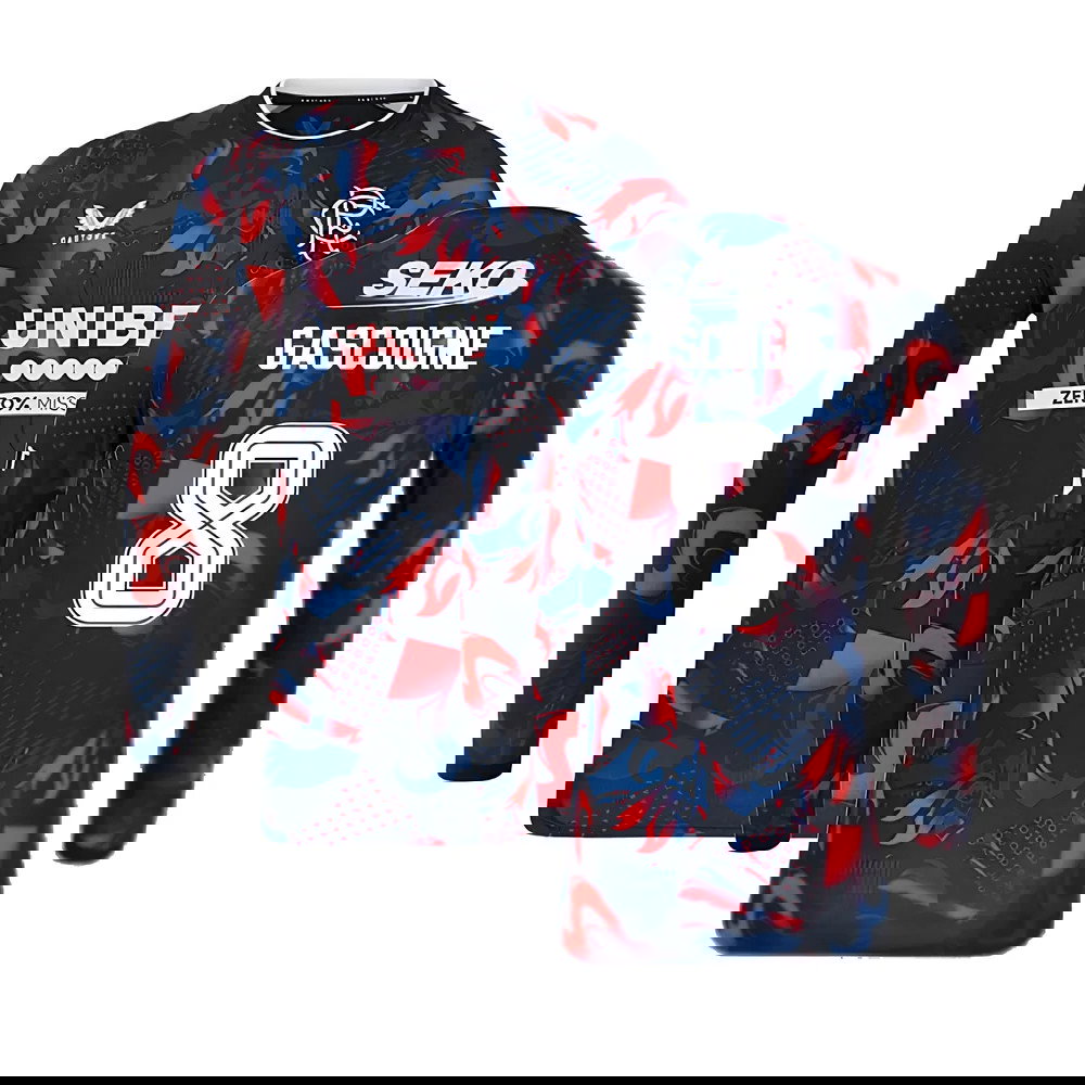 2024-2025 Rangers Long Sleeve Third Shirt (Gascoigne 8)