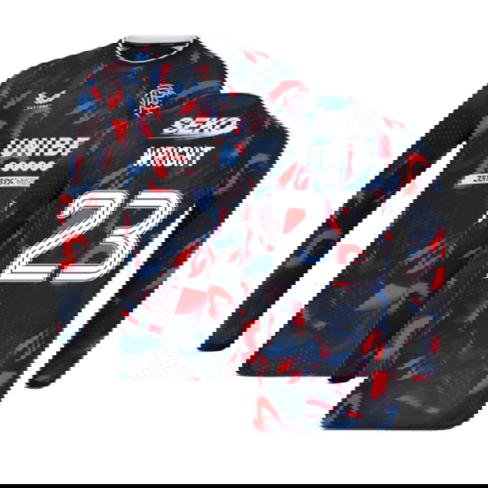 2024-2025 Rangers Long Sleeve Third Shirt (Wright 23)