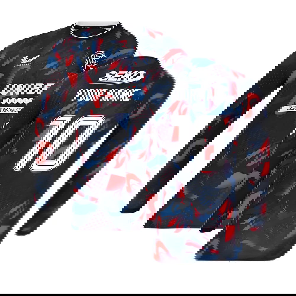 2024-2025 Rangers Long Sleeve Third Shirt (Your Name)