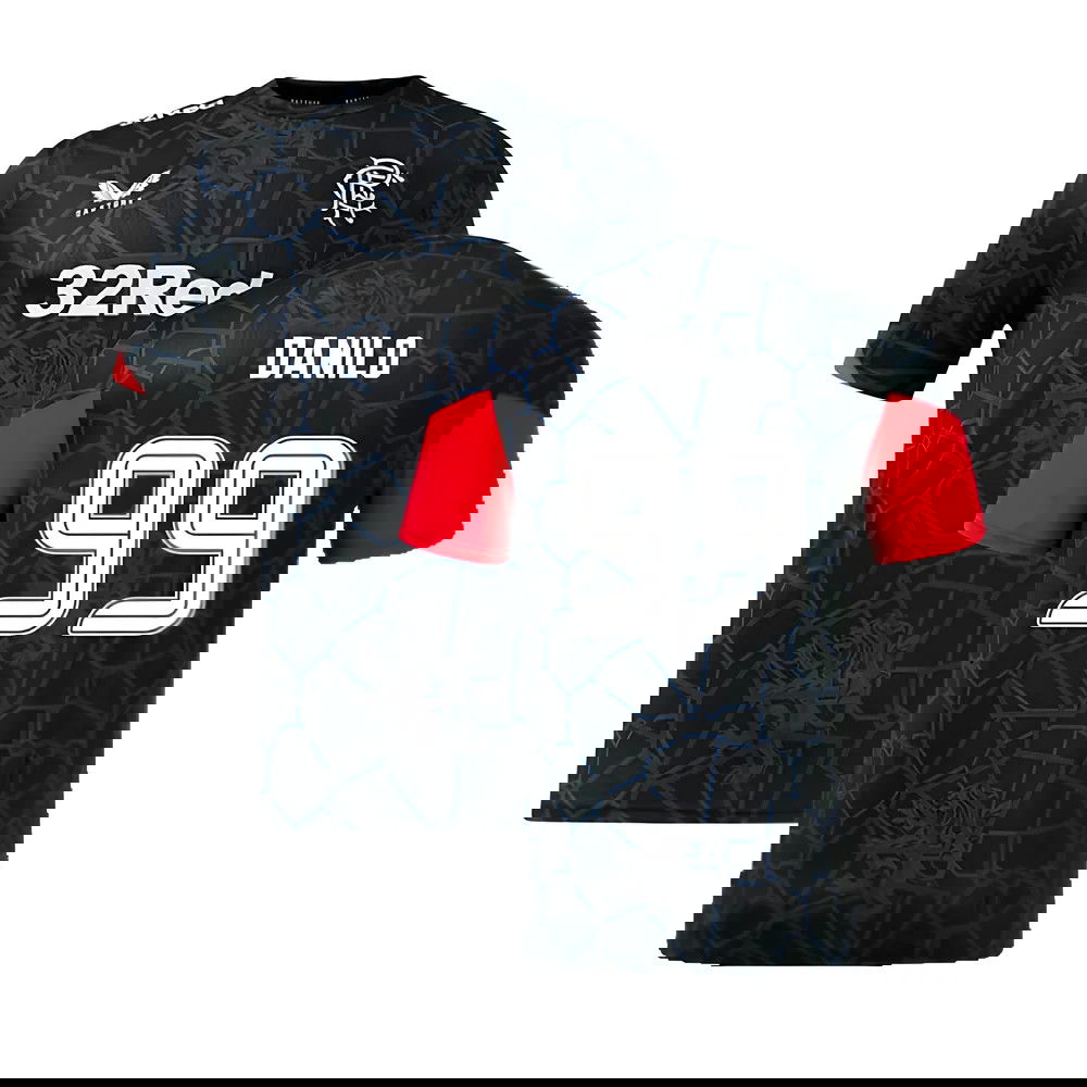 2024-2025 Rangers Third Matchday Tee (Black) (Danilo 99)