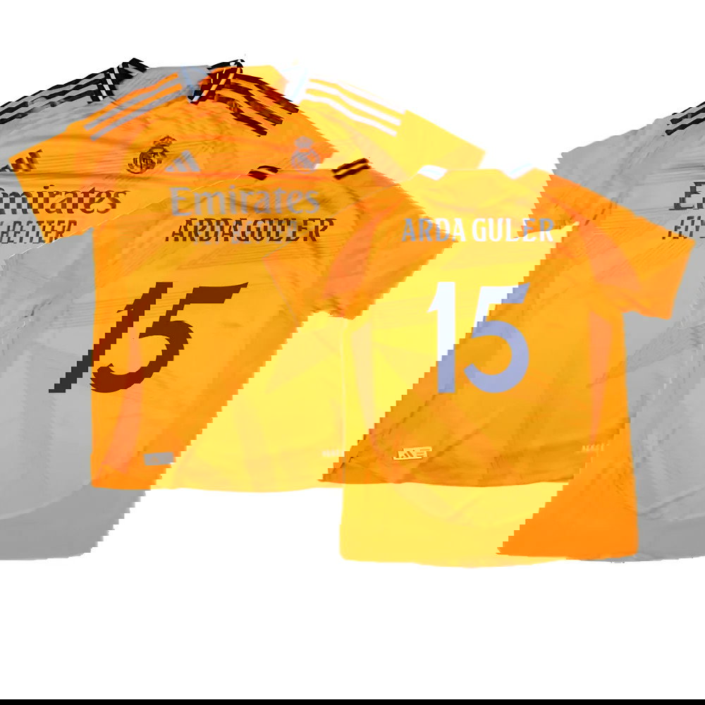 2024-2025 Real Madrid Authentic Away Shirt (Womens) (Arda Guler 15)