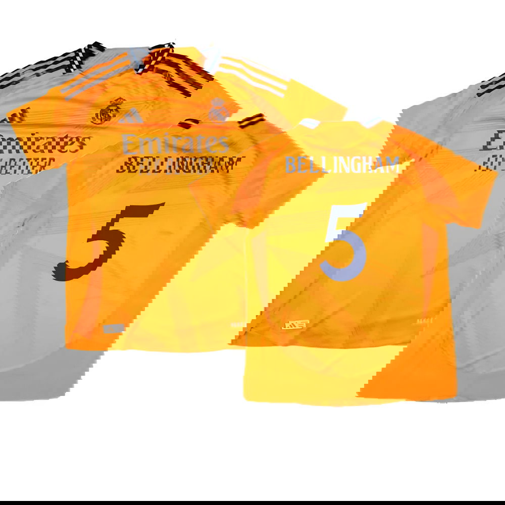 2024-2025 Real Madrid Authentic Away Shirt (Womens) (Bellingham 5)