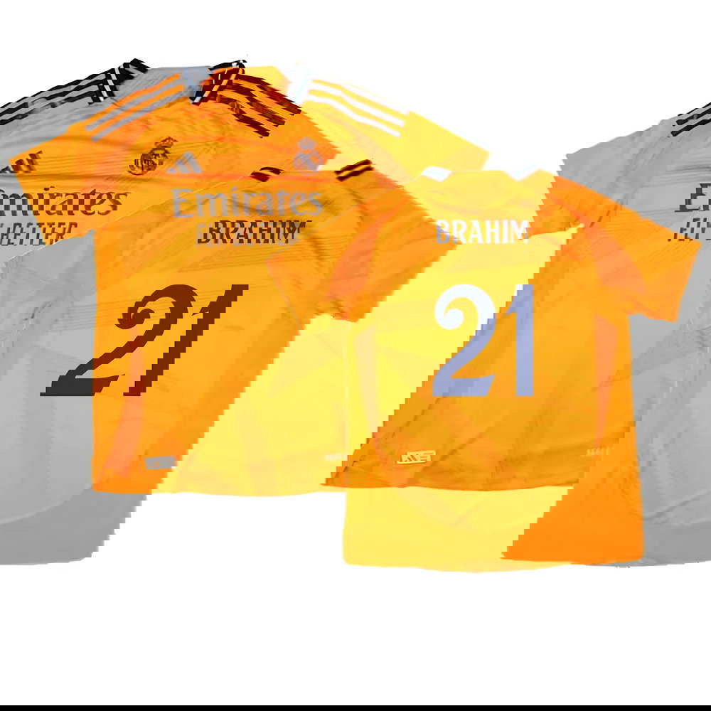 2024-2025 Real Madrid Authentic Away Shirt (Womens) (Brahim 21)
