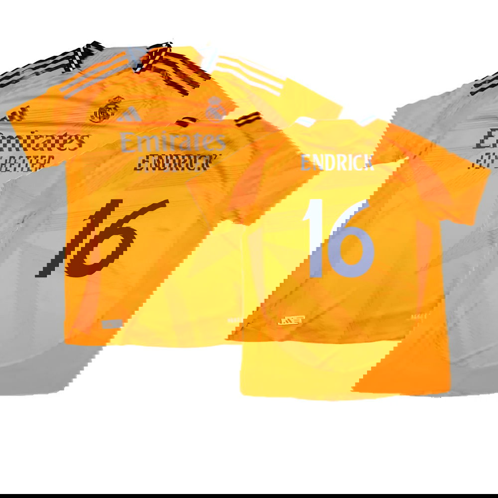 2024-2025 Real Madrid Authentic Away Shirt (Womens) (Endrick 16)