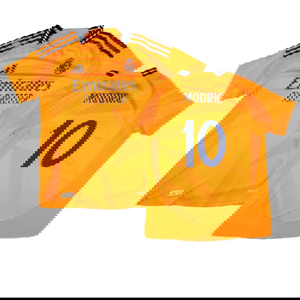 2024-2025 Real Madrid Authentic Away Shirt (Womens) (Modric 10)