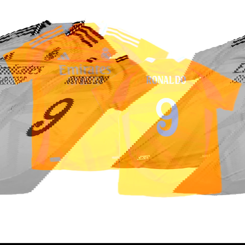 2024-2025 Real Madrid Authentic Away Shirt (Womens) (Ronaldo 9)