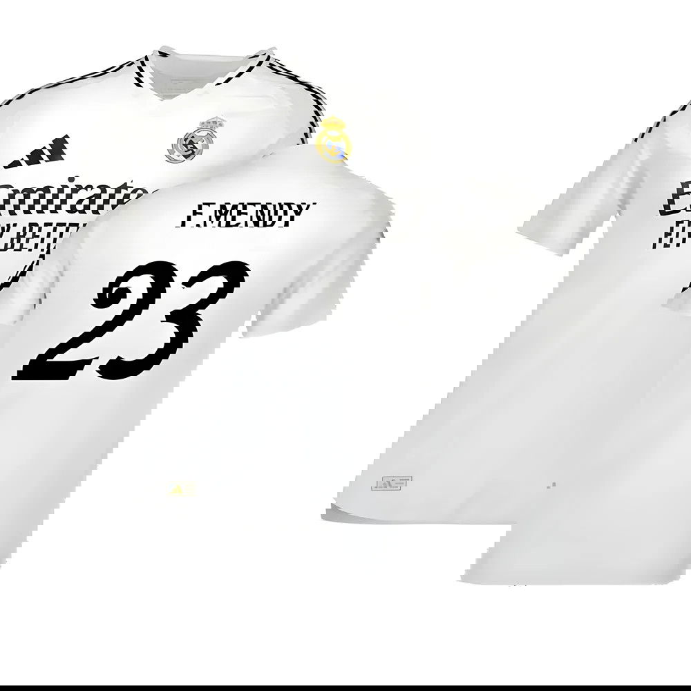 2024-2025 Real Madrid Authentic Home Shirt (F.Mendy 23)