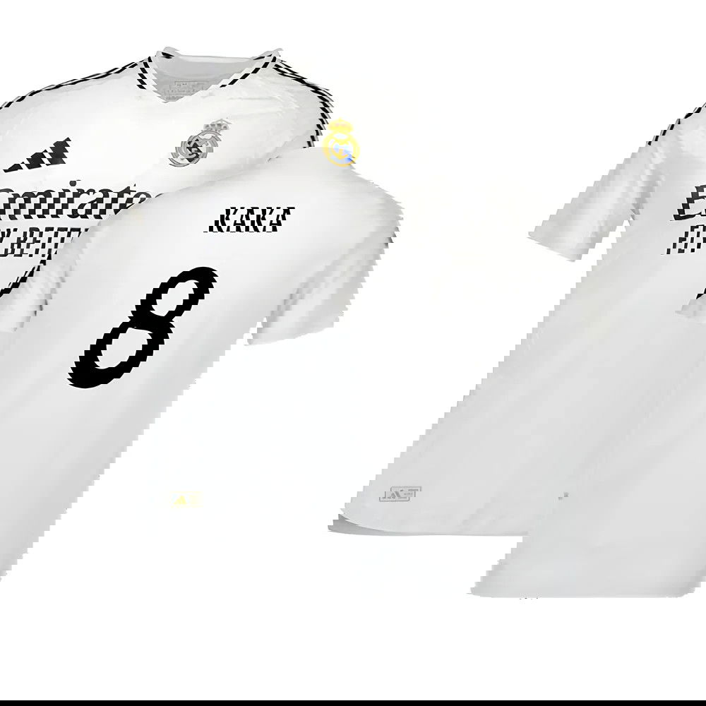 2024-2025 Real Madrid Authentic Home Shirt (Kaka 8)