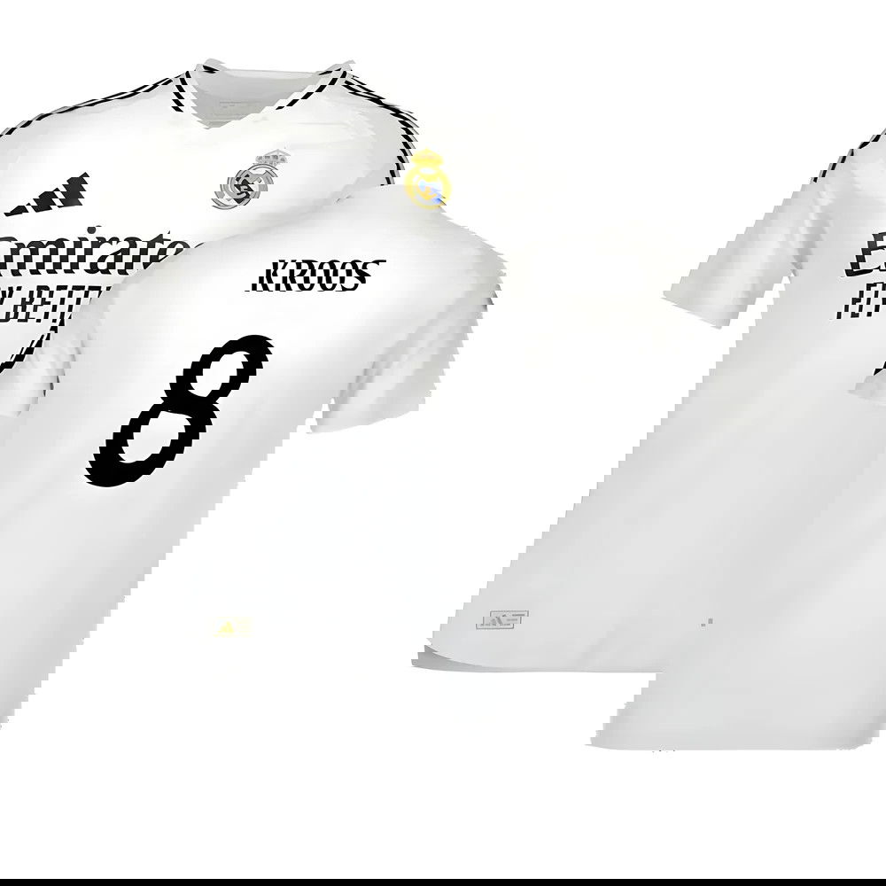 2024-2025 Real Madrid Authentic Home Shirt (Kroos 8)