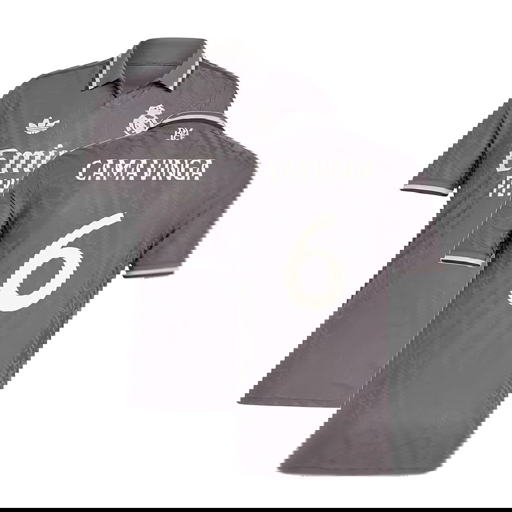 2024-2025 Real Madrid Authentic Third Shirt (Camavinga 6)