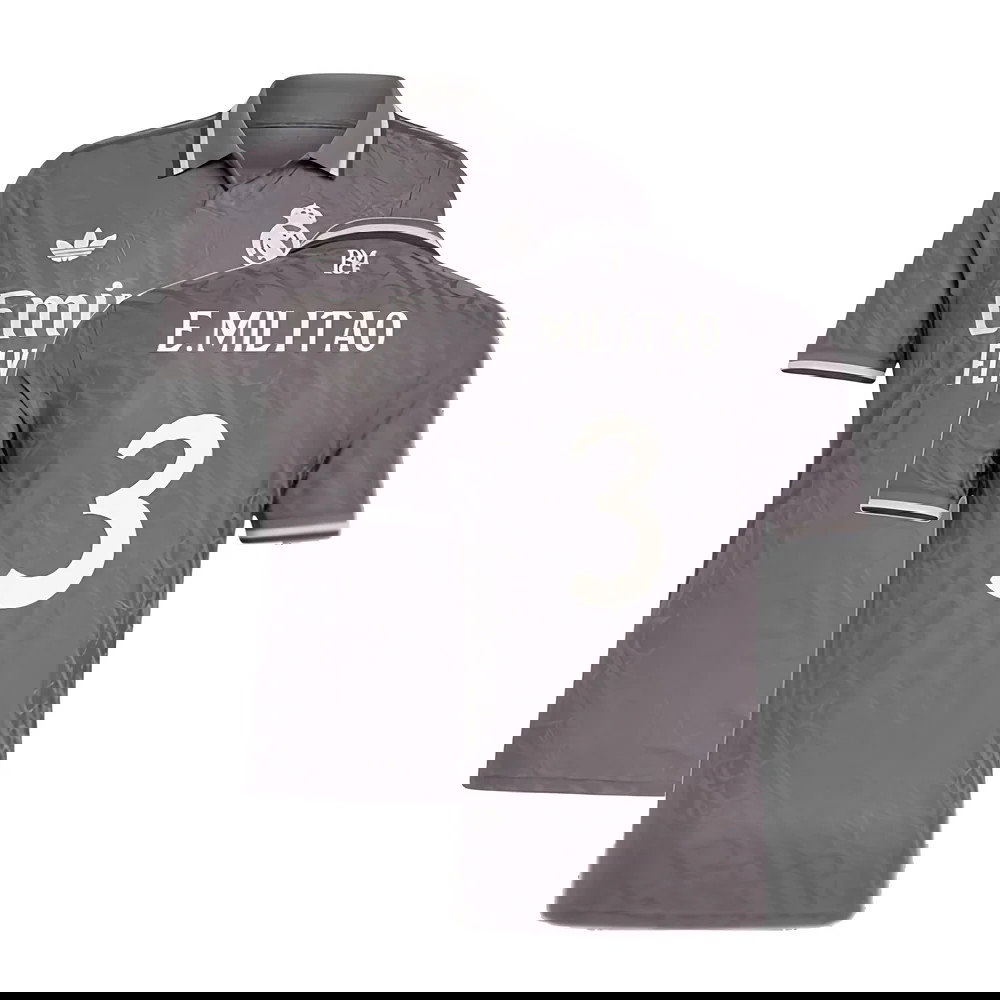 2024-2025 Real Madrid Authentic Third Shirt (E.Militao 3)