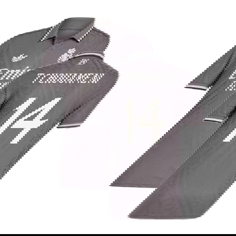 2024-2025 Real Madrid Authentic Third Shirt (Tchouameni 14)