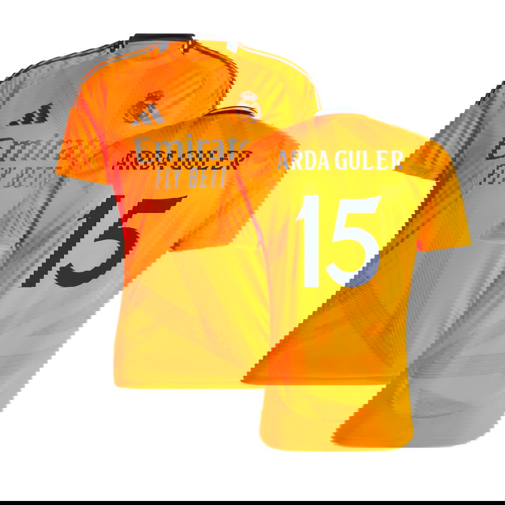 2024-2025 Real Madrid Away Shirt (Arda Guler 15)