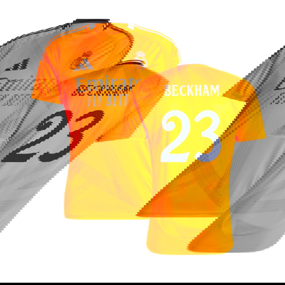 2024-2025 Real Madrid Away Shirt (Beckham 23)