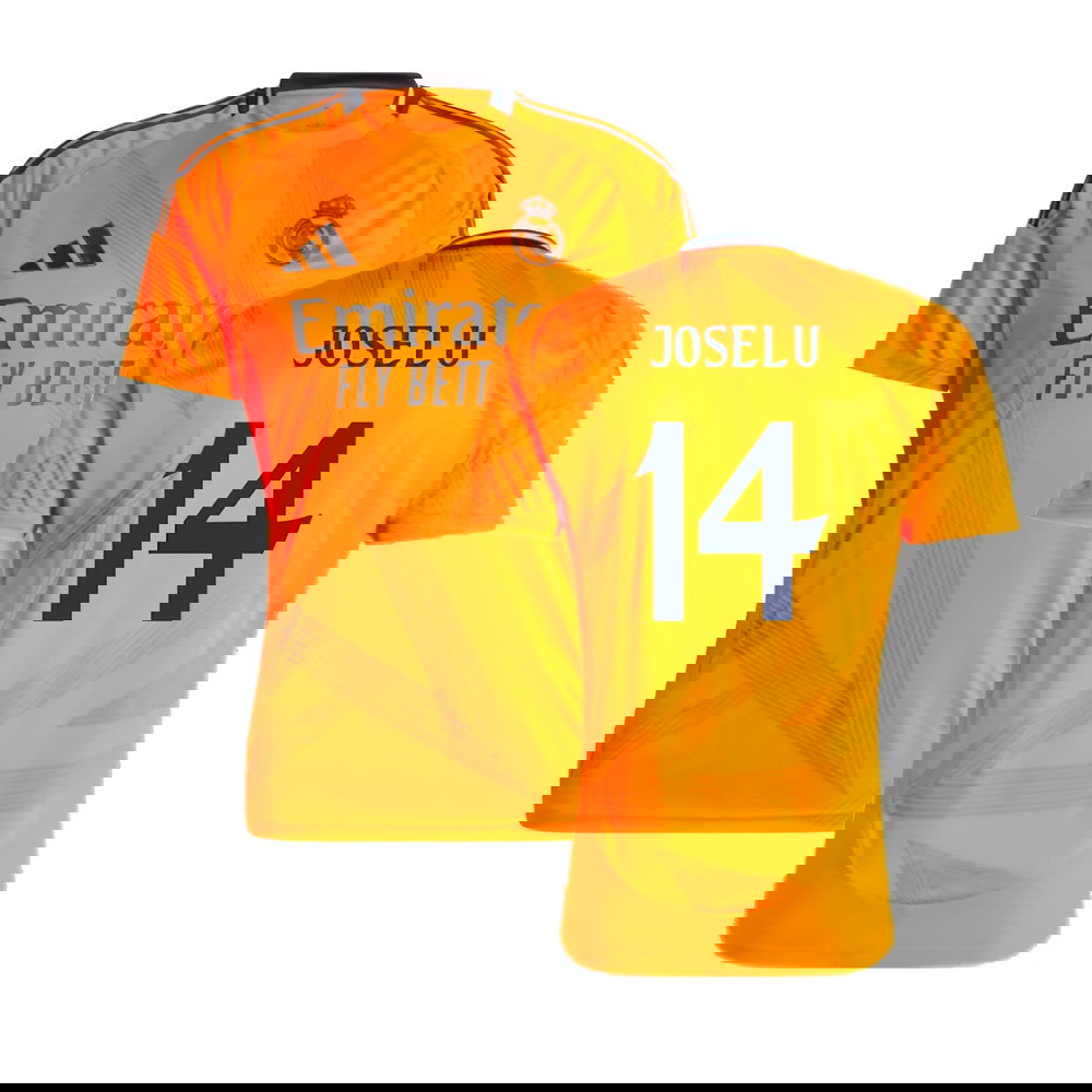 2024-2025 Real Madrid Away Shirt (Joselu 14)
