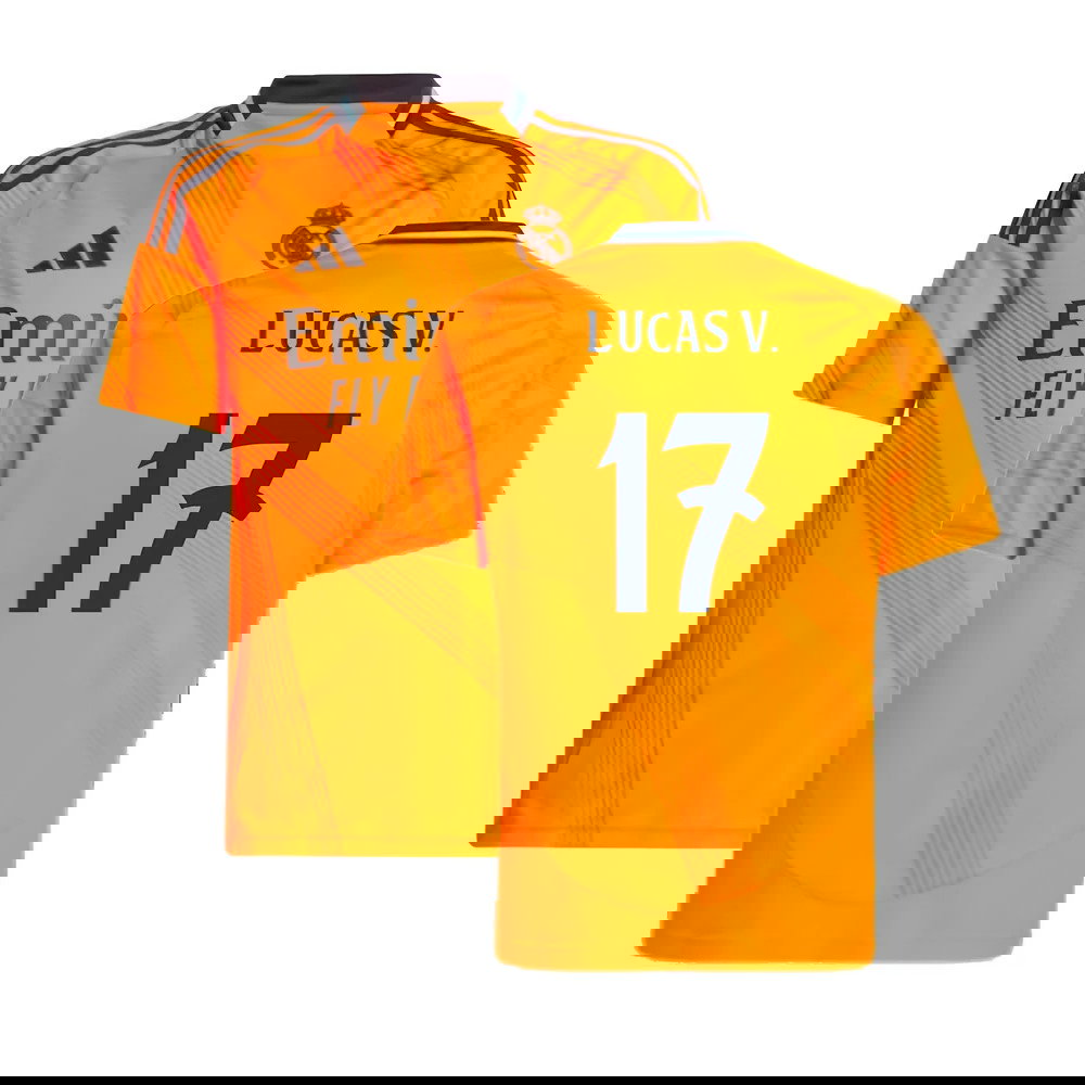 2024-2025 Real Madrid Away Shirt (Kids) (Lucas V. 17)
