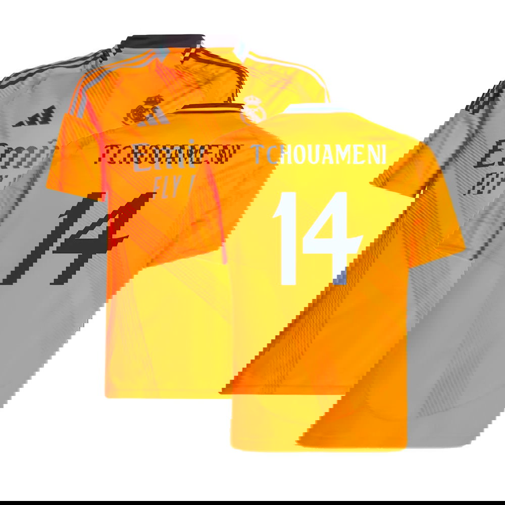 2024-2025 Real Madrid Away Shirt (Kids) (Tchouameni 14)