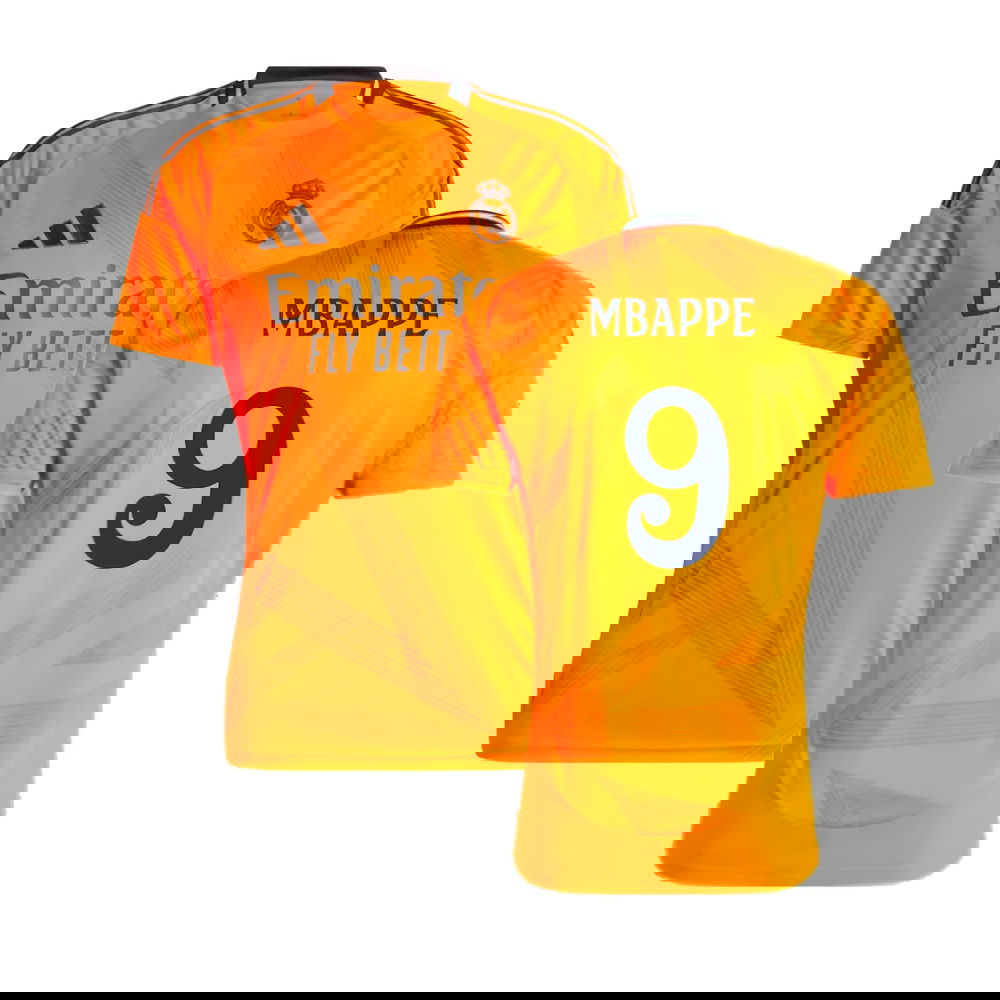 2024-2025 Real Madrid Away Shirt (Mbappe 9)