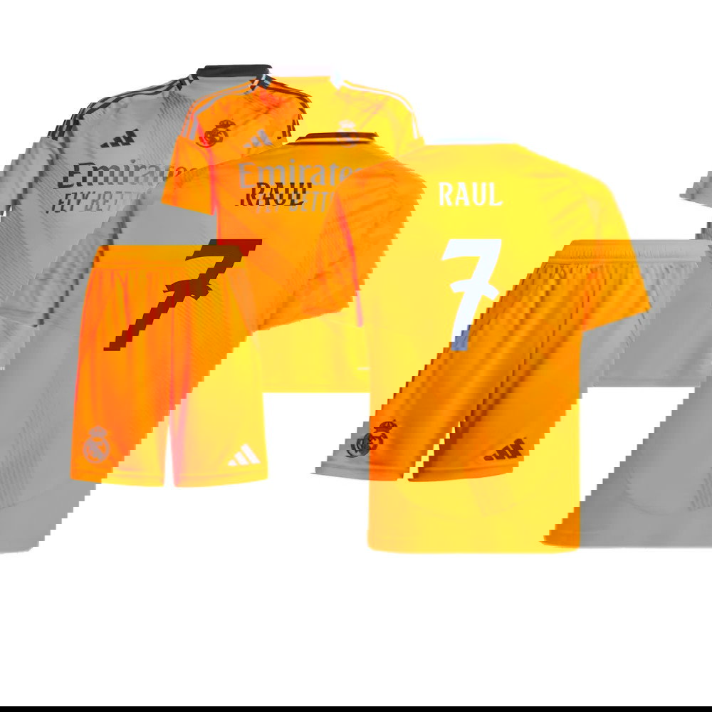 2024-2025 Real Madrid Away Youth Kit (Raul 7)