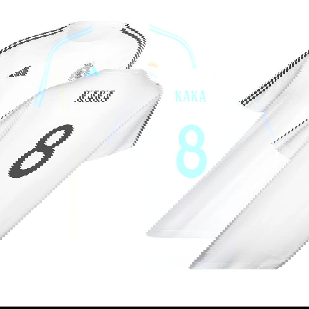 2024-2025 Real Madrid DNA Tee (White) (Kaka 8)