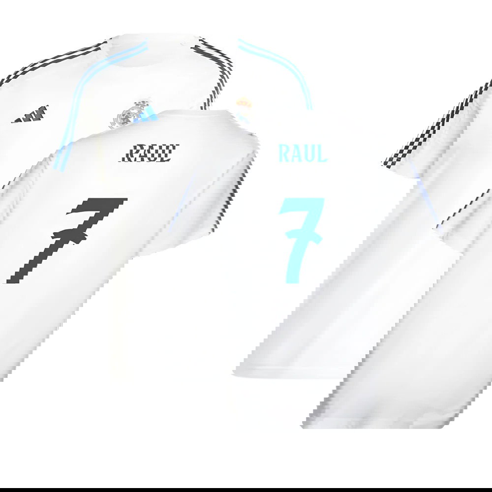 2024-2025 Real Madrid DNA Tee (White) (Raul 7)
