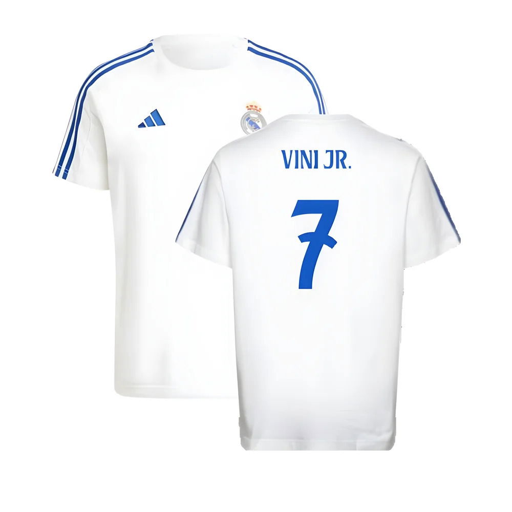 2024-2025 Real Madrid DNA Tee (White) (Vini Jr. 7)