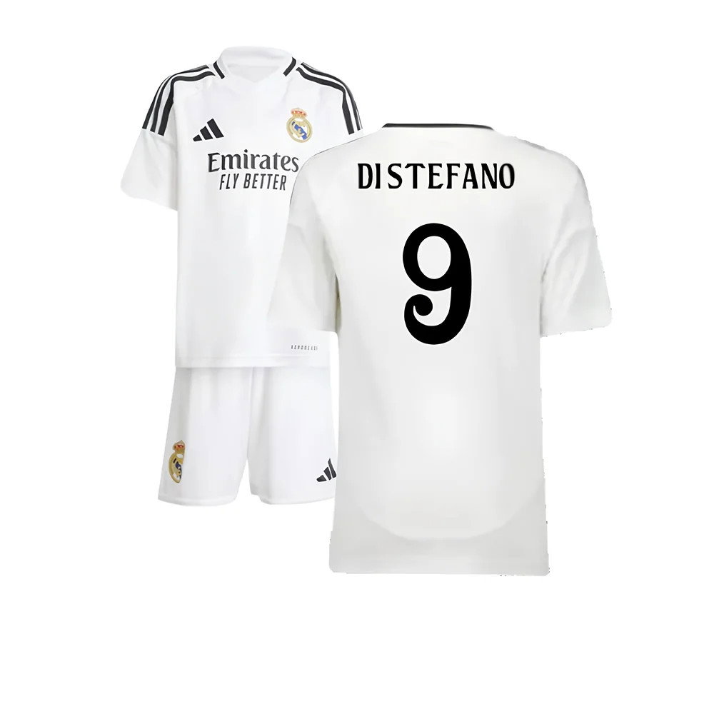 2024-2025 Real Madrid Home Mini Kit (Di Stefano 9)